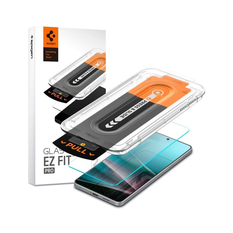 Spigen Samsung Galaxy S25 Edge Screen Protector GLAS.tR EZ Fit Pro