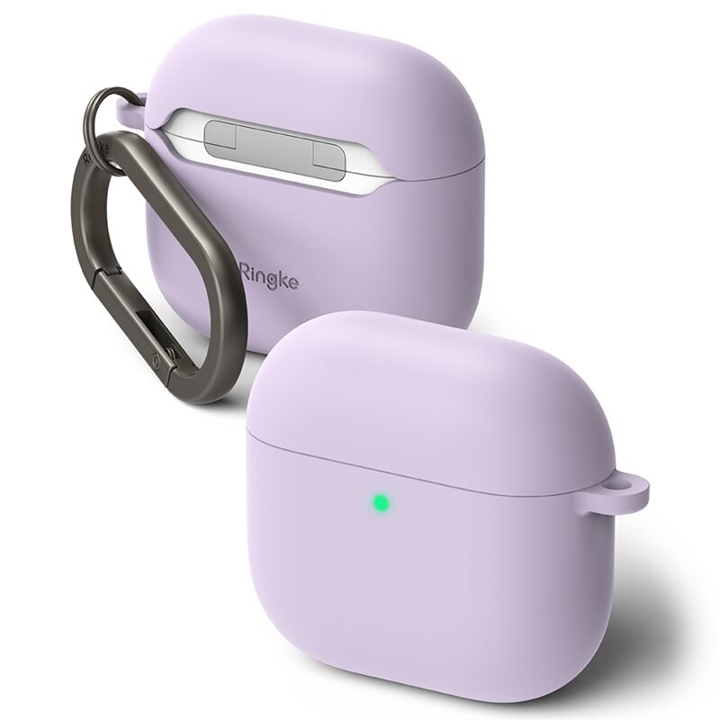 Ringke Silicone Kuori Apple AirPods 4 Light Purple