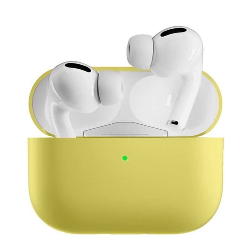 Silikonikotelo Apple AirPods Pro 2 keltainen