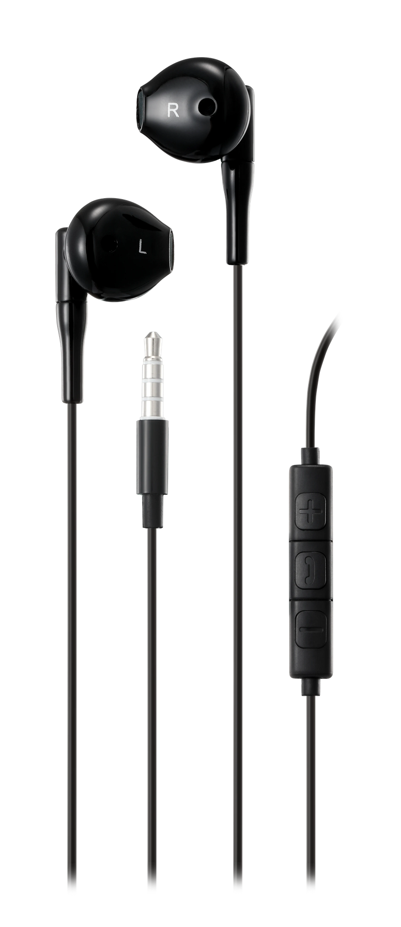 Streetz Semi-in-ear kuulokkeet 3.5mm musta