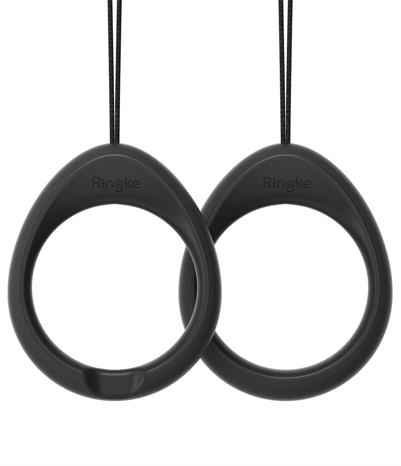 Ringke 2-Pack Finger Ring Strap Black