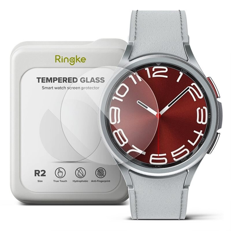 Ringke Screen Tempered Glass Samsung Galaxy Watch 6 Classic 43mm (4-pack)