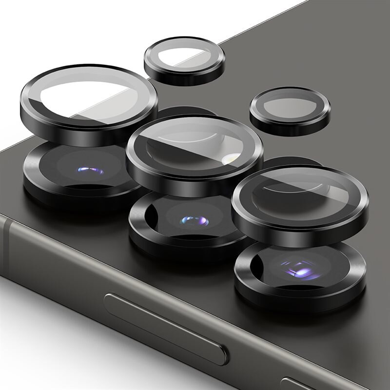 Ringke Camera Lens Frame Glass (2-pack) Samsung Galaxy S25 Ultra Black