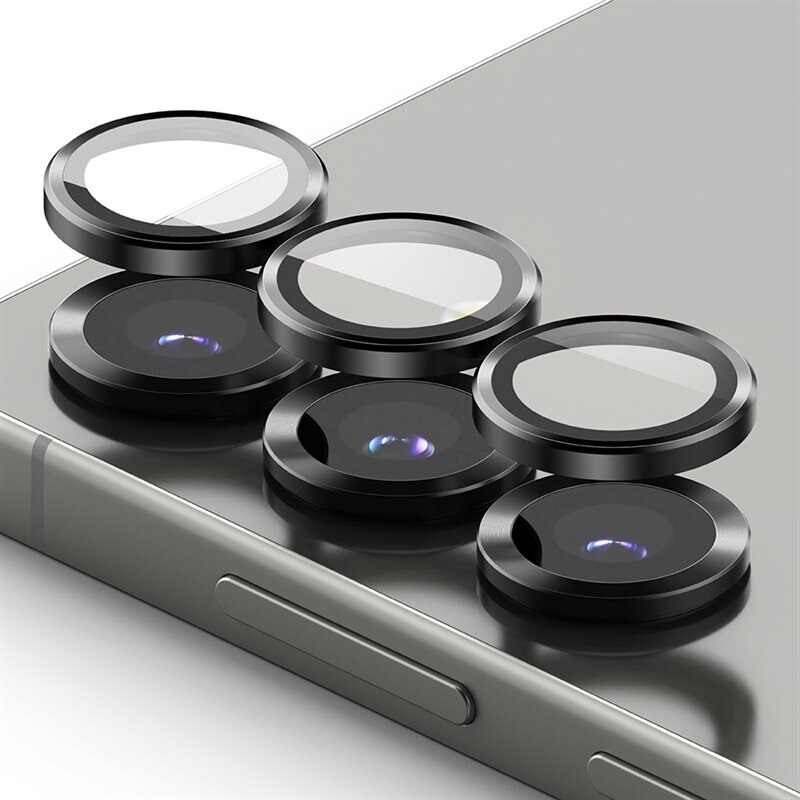 Ringke Camera Lens Frame Glass (2-pack) Samsung Galaxy S25 Black
