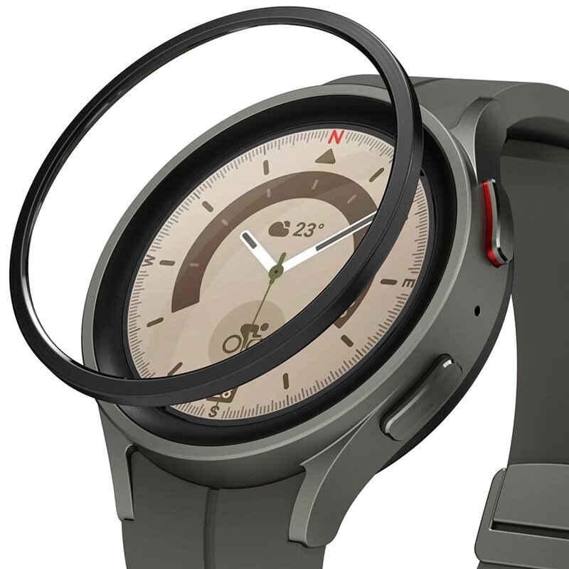 Ringke Bezel Styling Samsung Galaxy Watch 5 Pro 45mm Musta