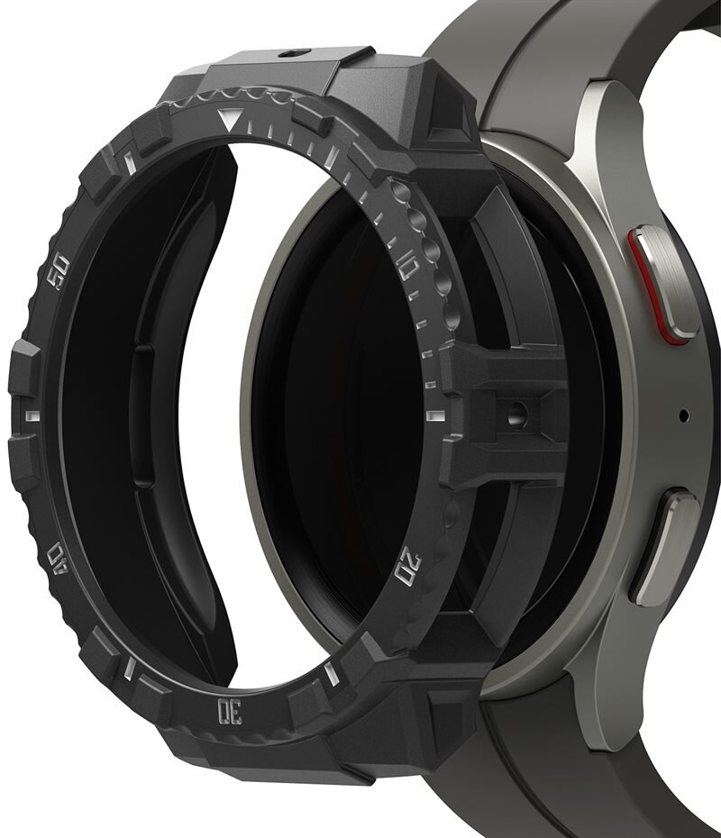Ringke Fusion X Kuori Samsung Galaxy Watch 5 Pro 45mm Black (White Index)