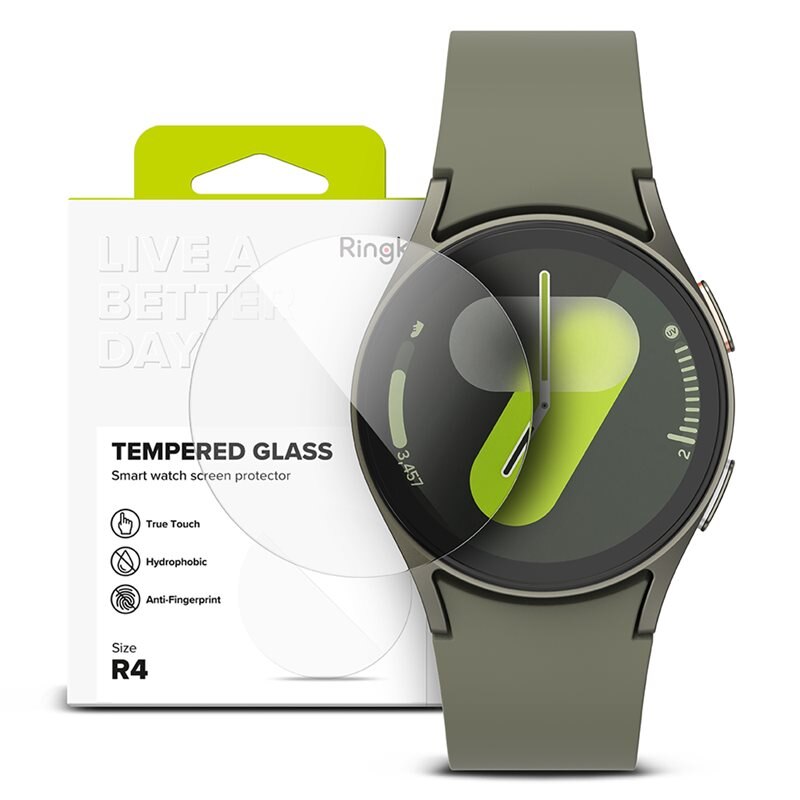 Ringke Screen Tempered Glass Samsung Galaxy Watch 7 40mm (4-pack)