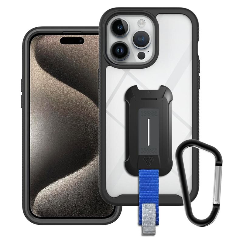 Armor-X HX Hybrid Rugged Case iPhone 15 Pro Max Black