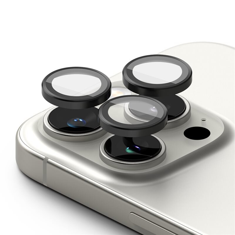 Ringke Camera Lens Frame Glass (2-pack) iPhone 16 Pro Max Black