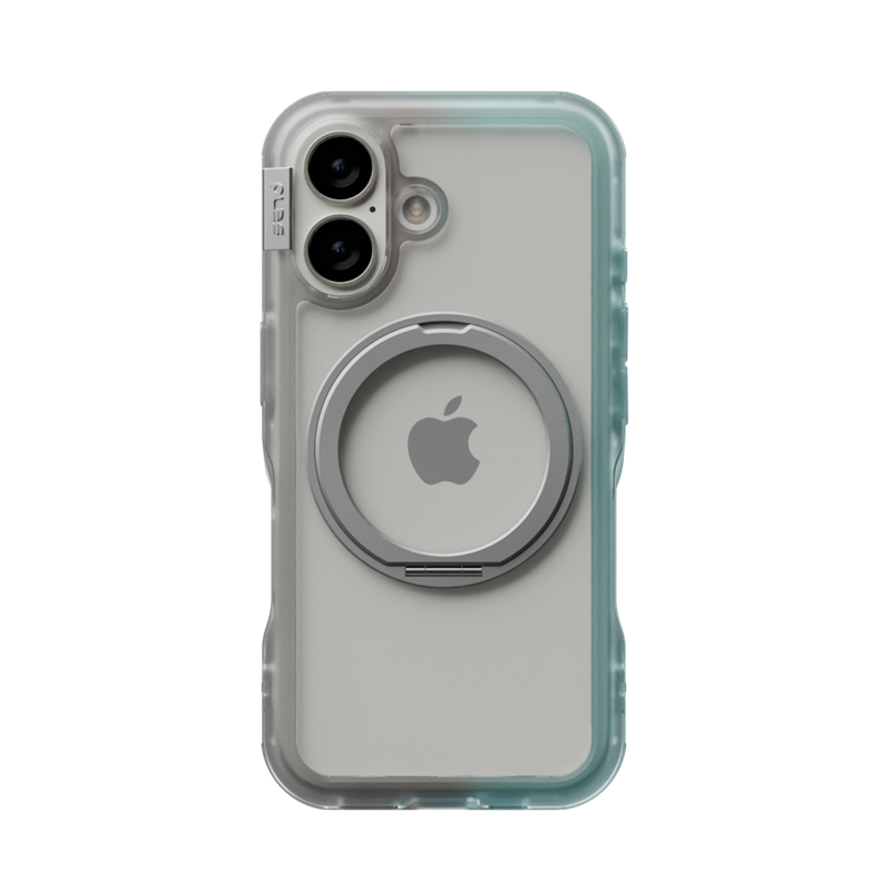 PLES Arche MagSafe Teline Suojakuori iPhone 16 Silver/Blue