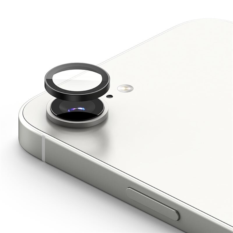 Ringke Camera Lens Frame Glass (2-pack) iPhone 16e Black