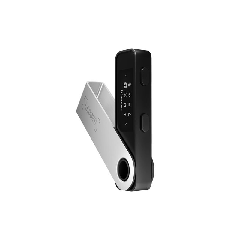 Ledger Nano S Plus Crypto Hardware Wallet musta