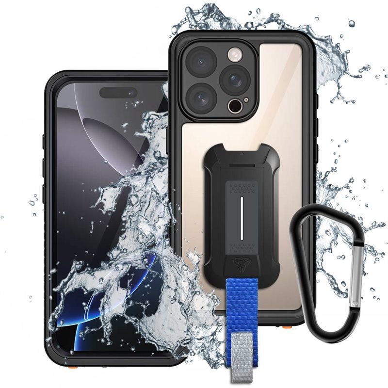 Armor-X MX Waterproof Case iPhone 16 Pro Black