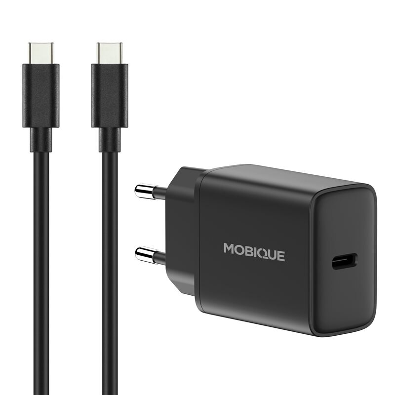Täydellinen laturi OnePlus 13T - 2m johto ja seinälaturi USB-C Musta