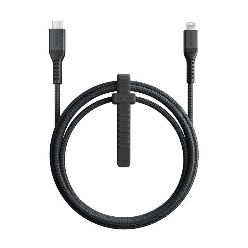 Nomad Kevlar Cable USB-C -> Lightning 1.5m Black