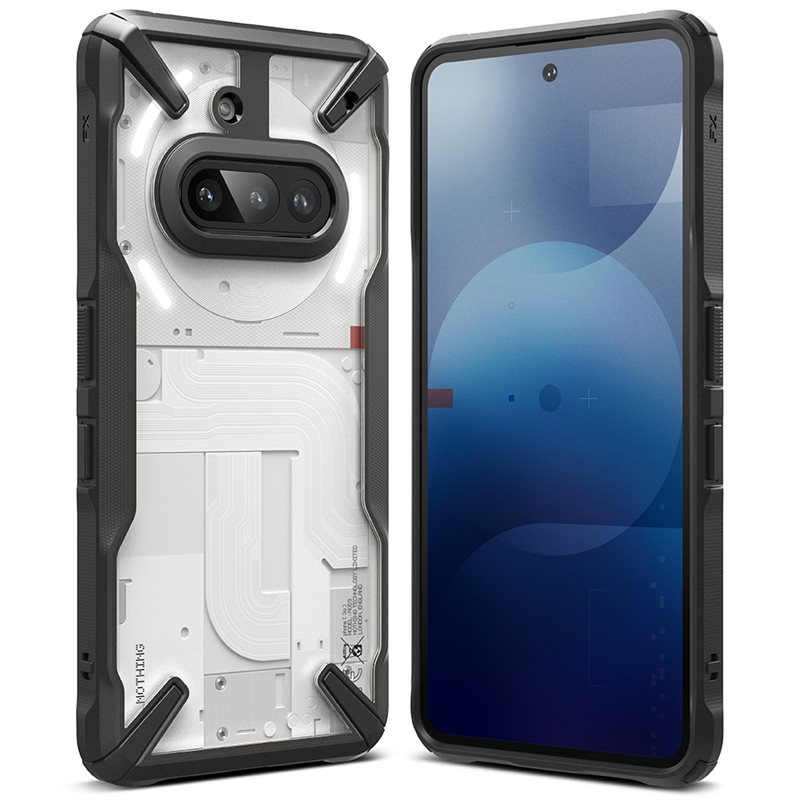 Ringke Fusion X Case Nothing Phone 3a Musta