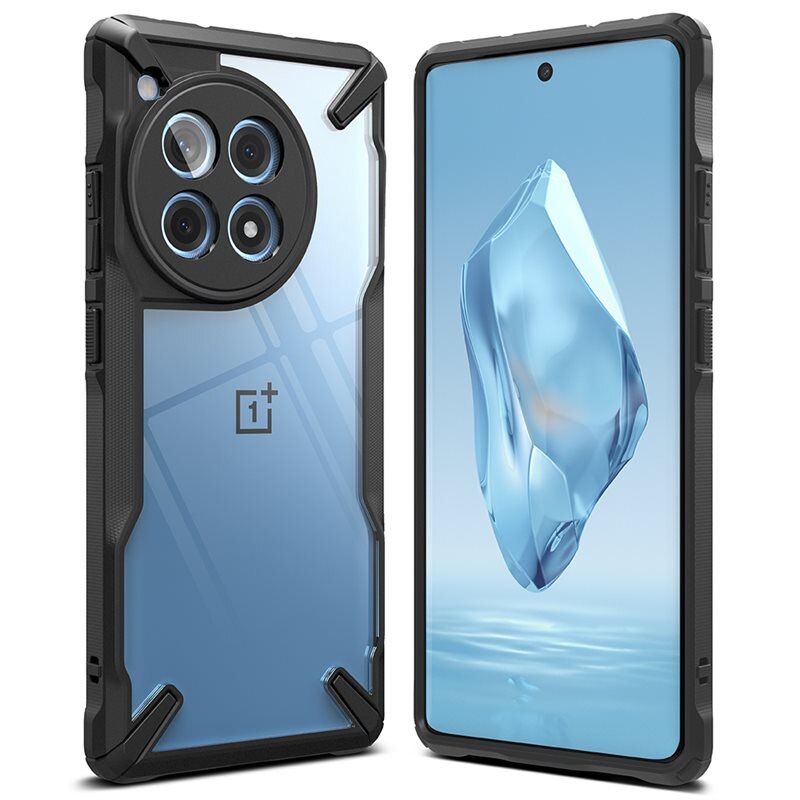 Ringke Fusion X Case OnePlus 12R Musta