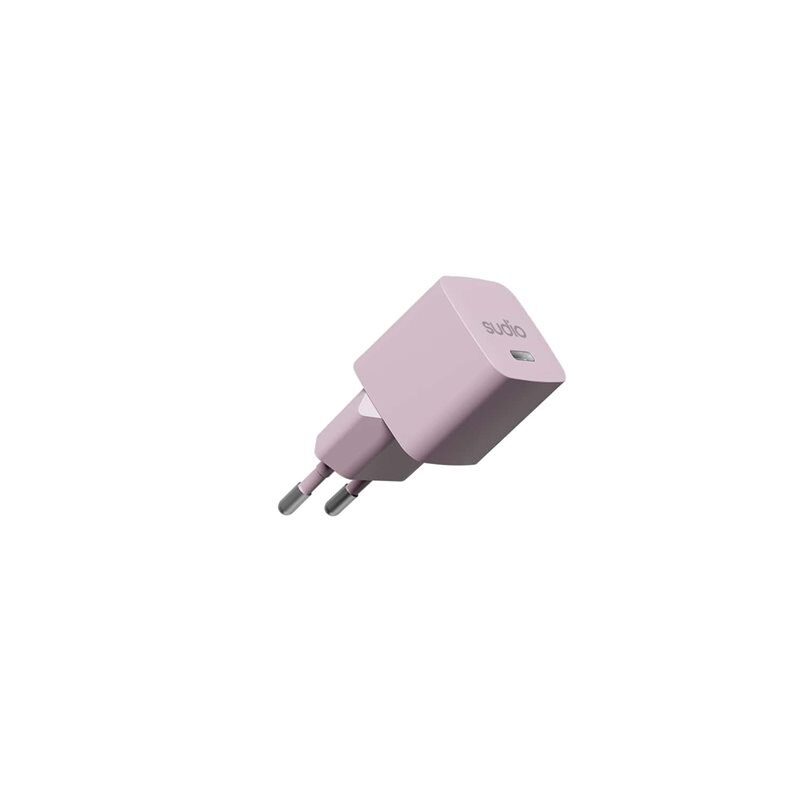 Sudio P1 Seinälaturi 25W USB-C Vaaleanpunainen