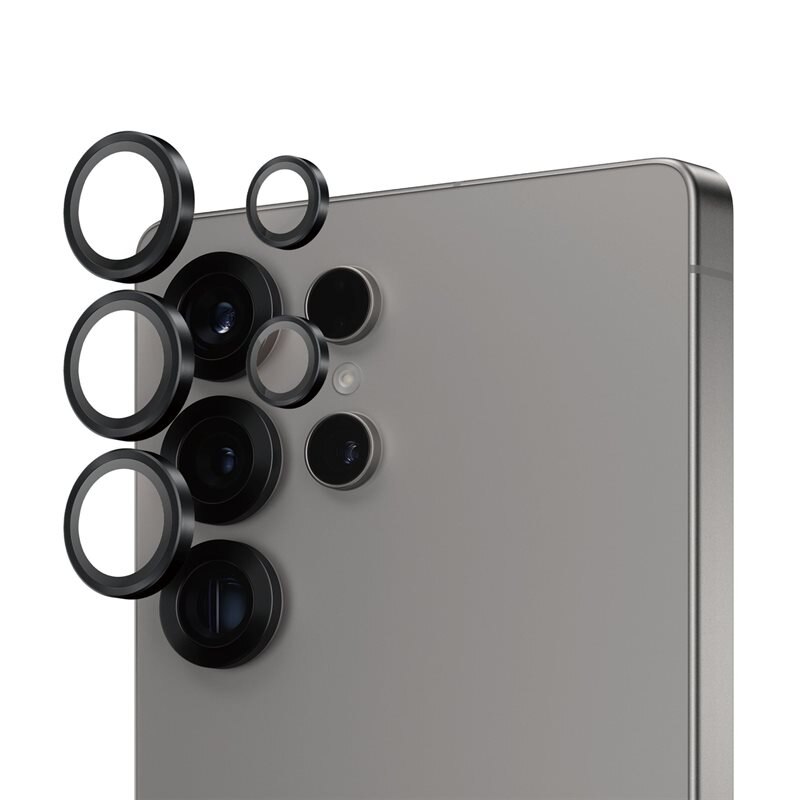 PanzerGlass Samsung Galaxy S25 Ultra Hoops Camera Lens Protector Musta