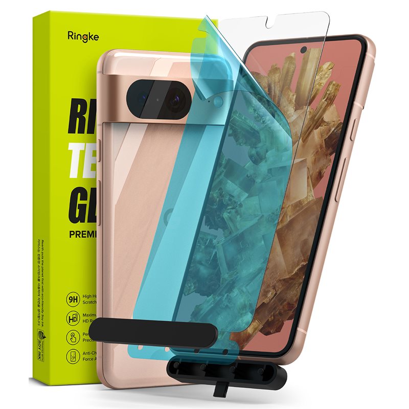 Ringke Screen Protector Glass Google Pixel 8 (2-pack)