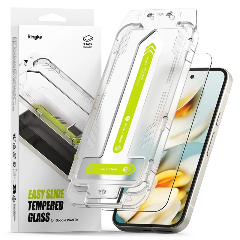 Ringke Easy Slide Glass (2-pack) Google Pixel 9a