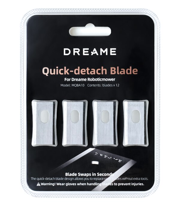Dreame Pikakiinnitteiset Robottiruohonleikkurin terä 12-pack Dreame A1 Pro