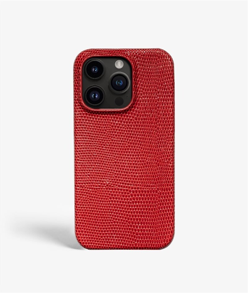 The Case Factory Kuori iPhone 13 Pro Max Lizard Red