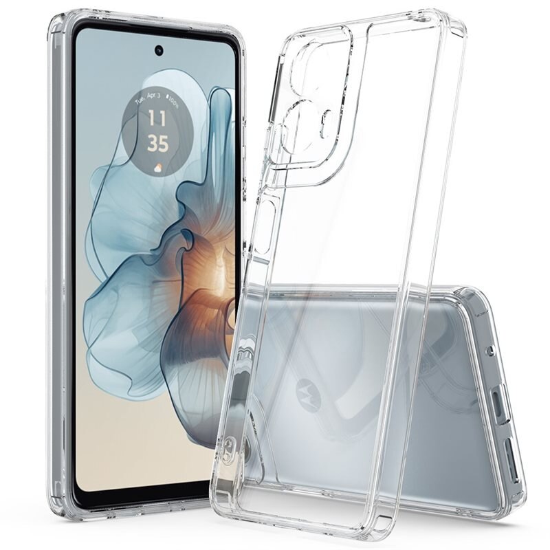 tectTech Hybridikuori Motorola Moto G85 läpinäkyvä