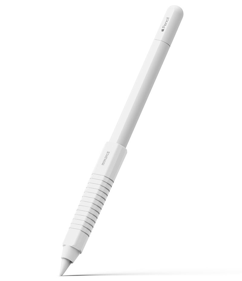 Ringke Silicone Grip Holder Apple Pencil valkoinen