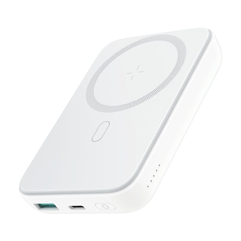 SiGN Langaton Magneettinen Mini Powerbank 10000 mAh Valkoinen