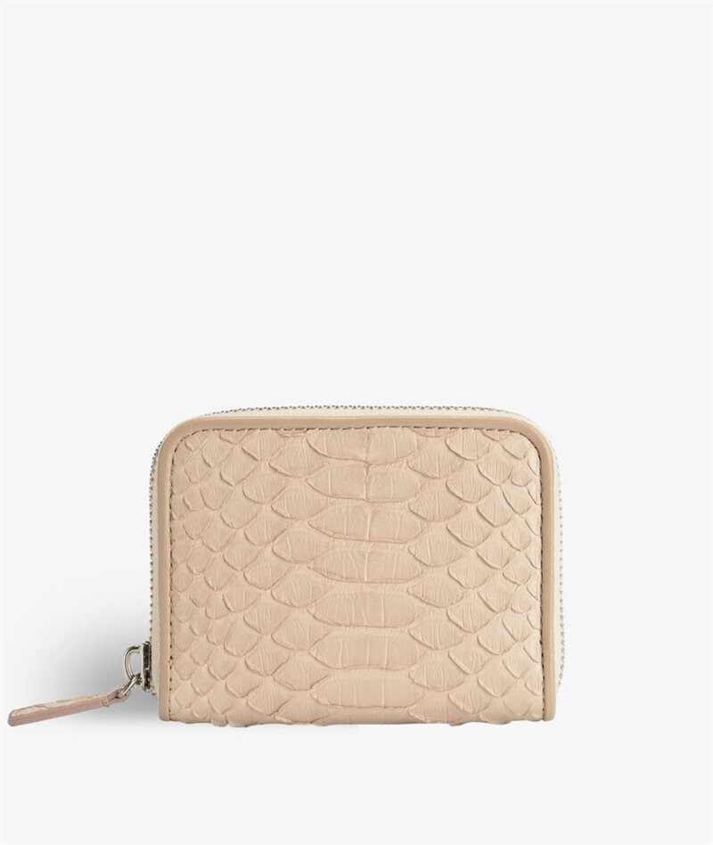 The Case Factory Zip Wallet Python Nude