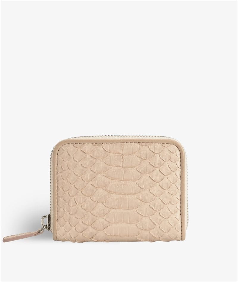 The Case Factory Zip Wallet Python Nude