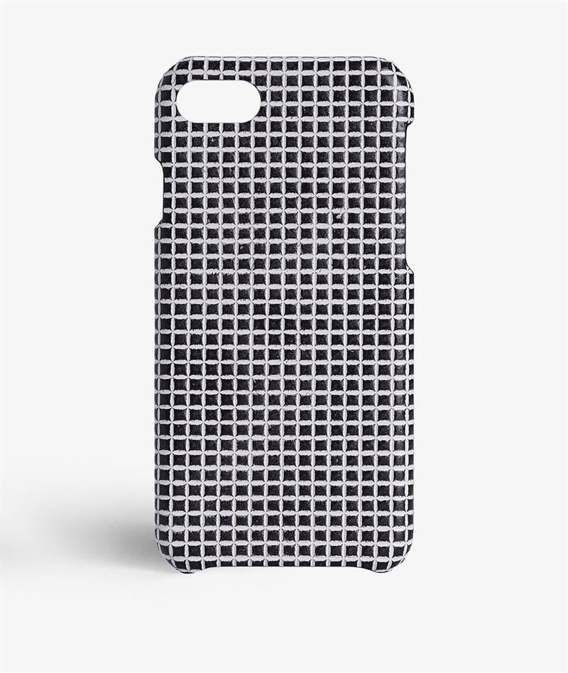 The Case Factory Kuori iPhone SE 2020 Chess Black/White