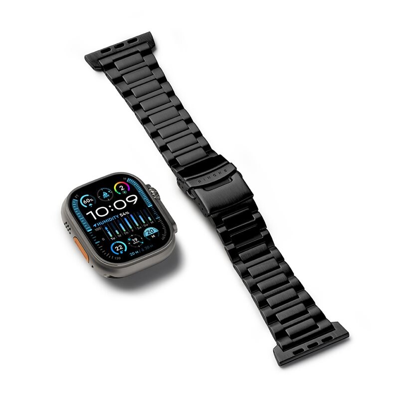 Ringke Titanium One Rannekoru Apple Watch Series 8 45mm Black