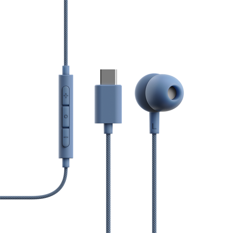 Sudio V3 Langalliset kuulokkeet USB-C Sininen