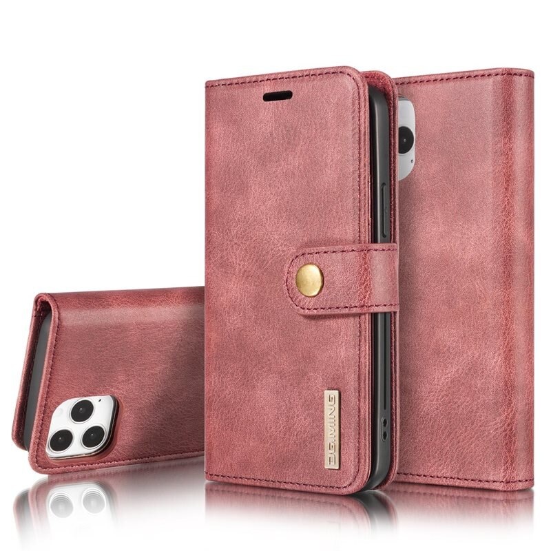 DG.MING Magnet Wallet iPhone 12 Pro Max Red