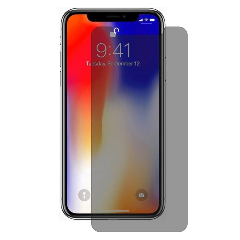 Hat Prince Privacy Näytön Panssarilasi iPhone X/XS