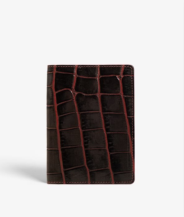 The Case Factory Passikotelo Crocodile Taupe/Pink