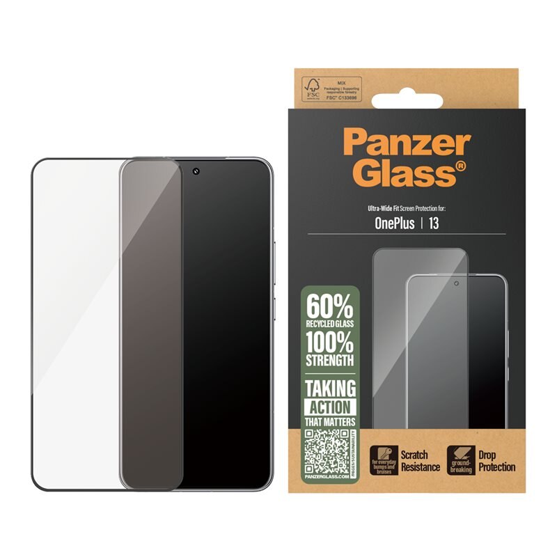 PanzerGlass OnePlus 13 Screen Protector Ultra Wide Fit
