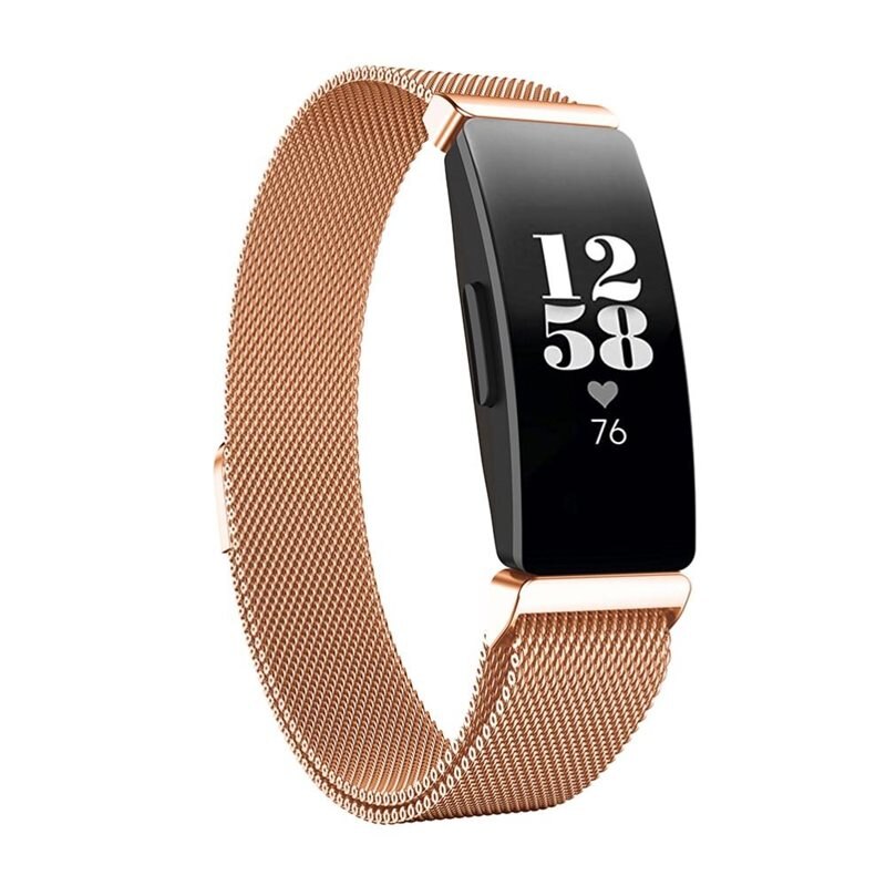 Ranneke Milanese Fitbit Inspire/Inspire HR/Inspire 2 Ruusukulta