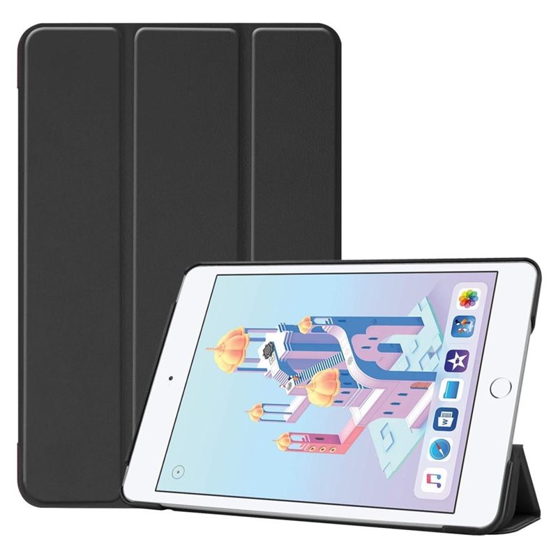 Kotelo Tri-fold Apple iPad Mini 5th Gen (2019) Musta