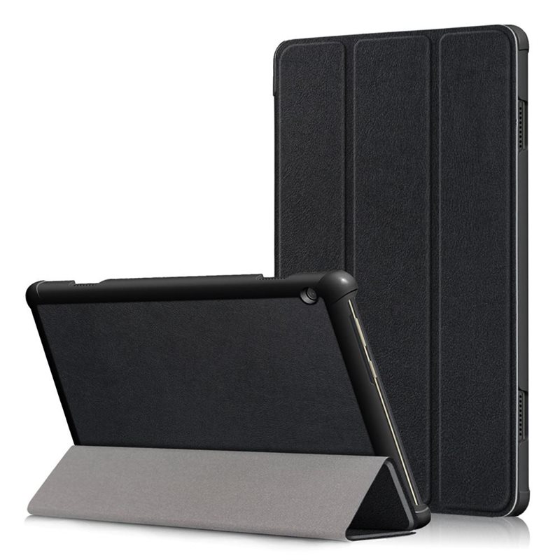 Kotelo Tri-fold Lenovo Tab M10 Musta
