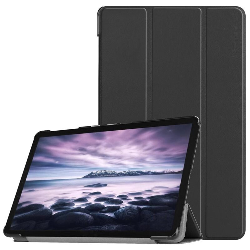Kotelo Tri-fold Samsung Galaxy Tab A 10.5 (2018) Musta