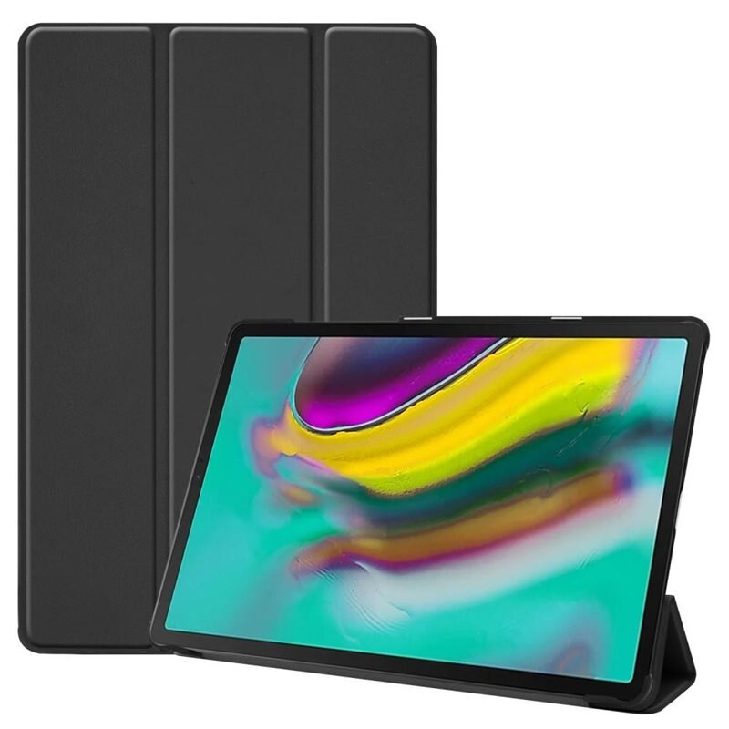 Kotelo Tri-fold Samsung Galaxy Tab S5e Musta