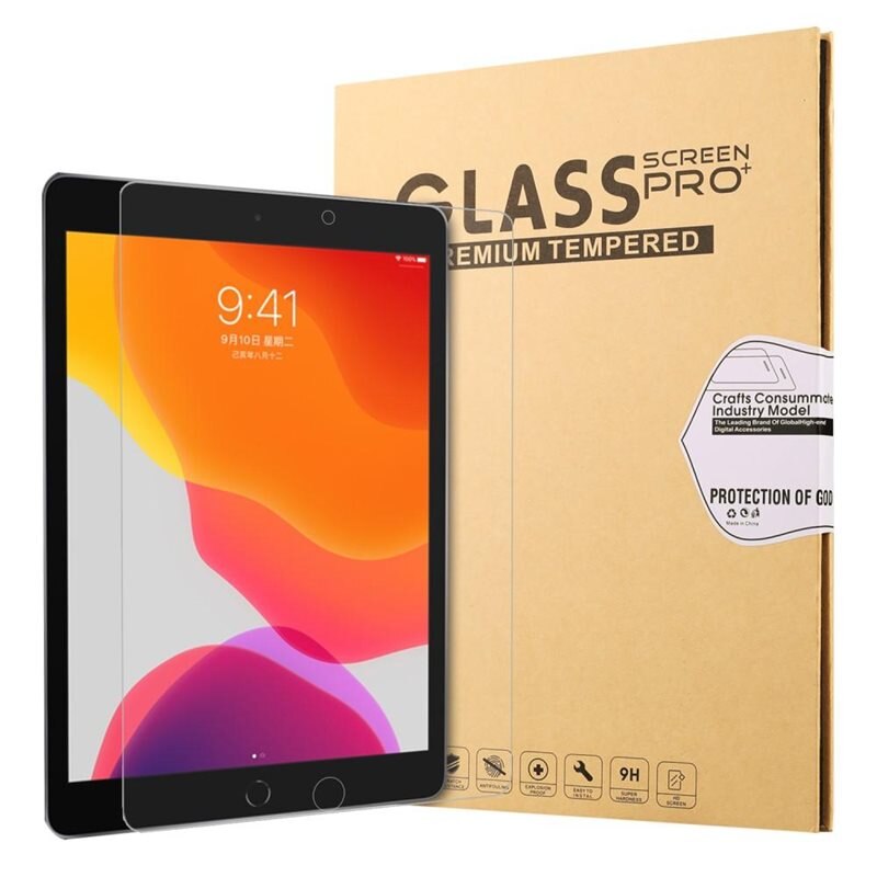 Apple iPad 10.2 7th Gen (2019) Näytön Panssarilasi 0.25mm Läpinäkyvä