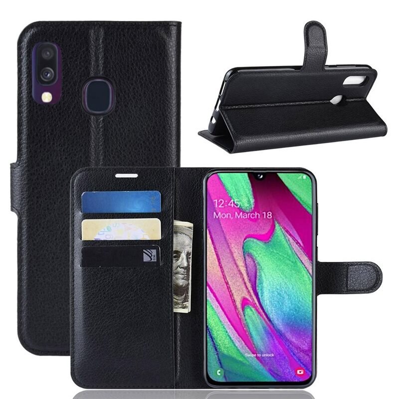 Suojakotelo Samsung Galaxy A40 Musta
