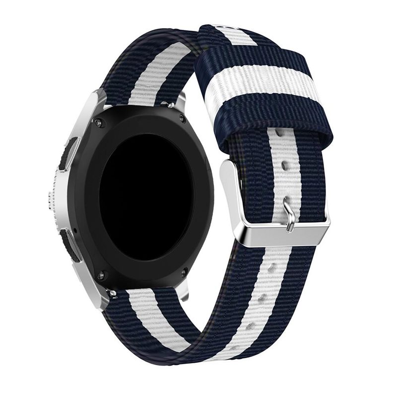 Nailonranneke Amazfit Bip 5 sininen/valkoinen