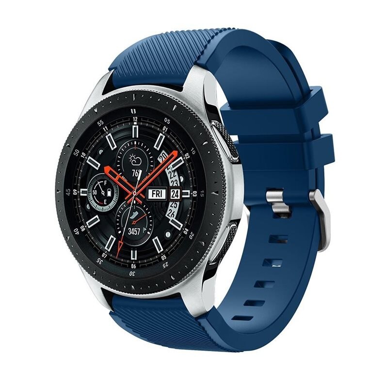 Silikoniranneke Samsung Galaxy Watch 46mm Sininen