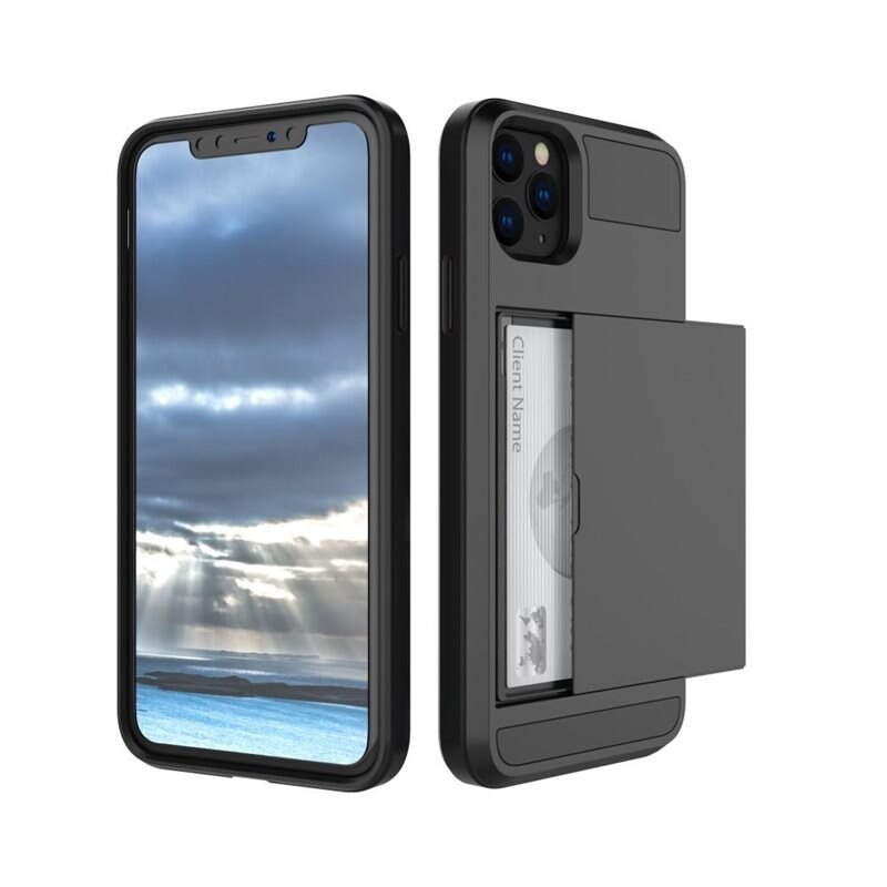 Case Cardslot iPhone 11 Pro Musta
