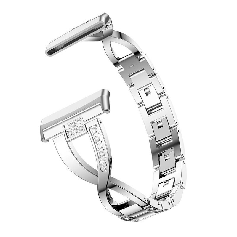 Crystal Bracelet Fitbit Sense 2 hopea - Ranneke